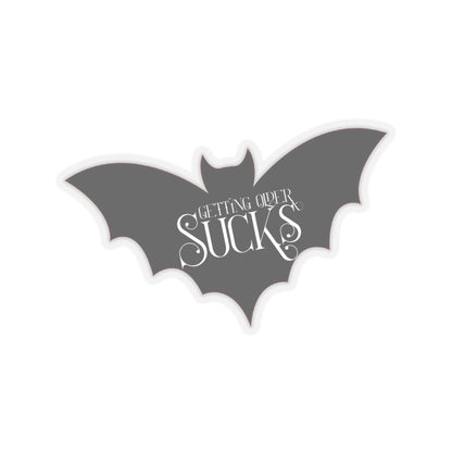 Get ting Older Sucks L.A. Boruff Lia Davis Fanged After Forty Kiss-Cut Stickers