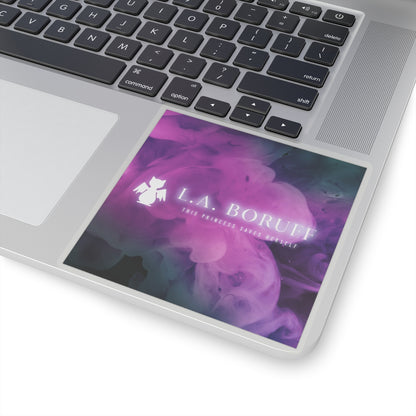 L.A. Boruff This Princess Saves Herself Kiss-Cut Stickers