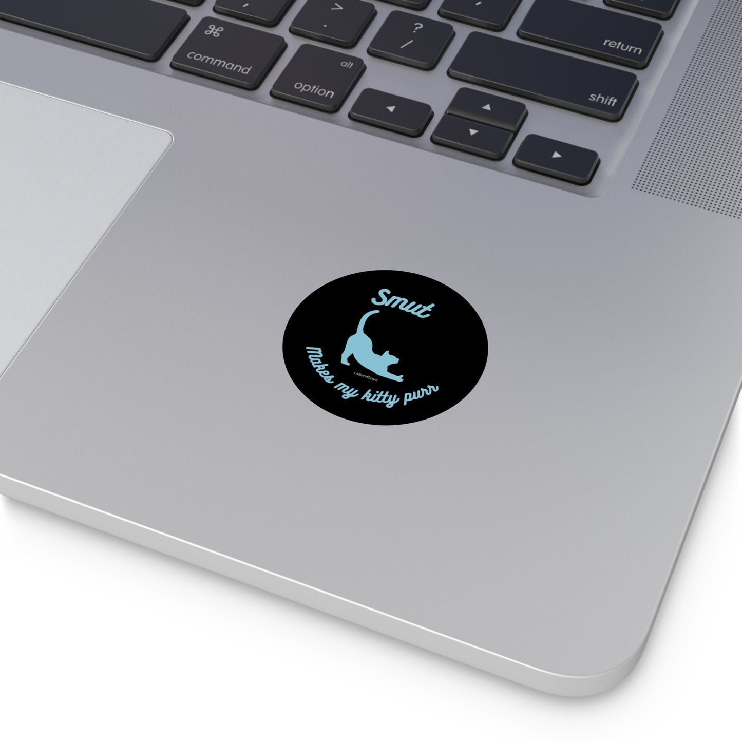 Smut Makes My Kitty Purr Whimsical Cat-Themed Vinyl Stickers, Fun Cat Lover Gift, Cute Pet Decor, Laptop Stickers, Funny Cat Humor Stickers, Kitty Gift