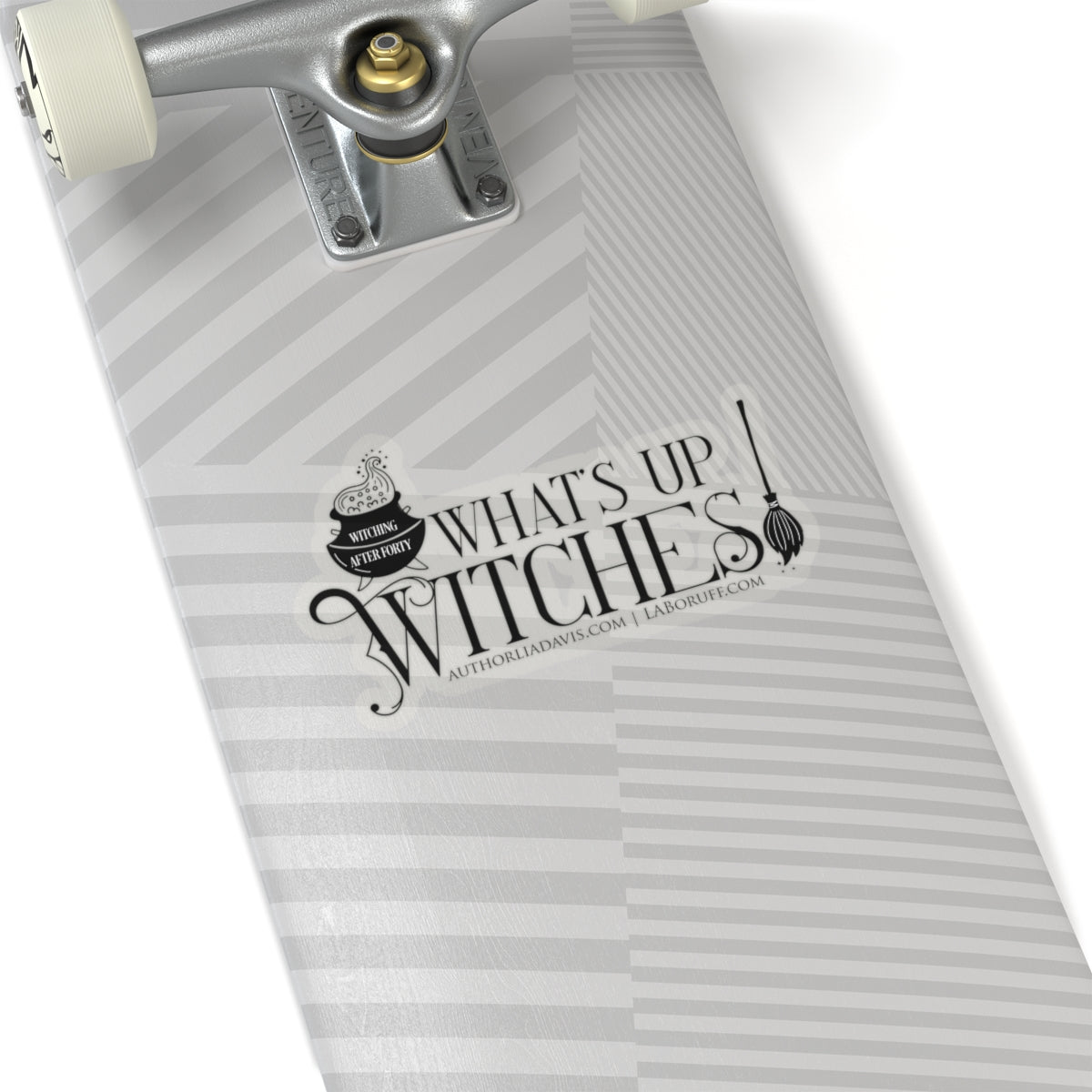 What's Up Witches? L.A. Boruff Lia Davis Kiss-Cut Stickers