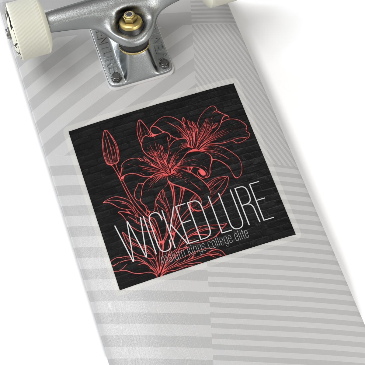 Wicked Lure Malum Kings College Elite Cora Masters Kiss-Cut Stickers