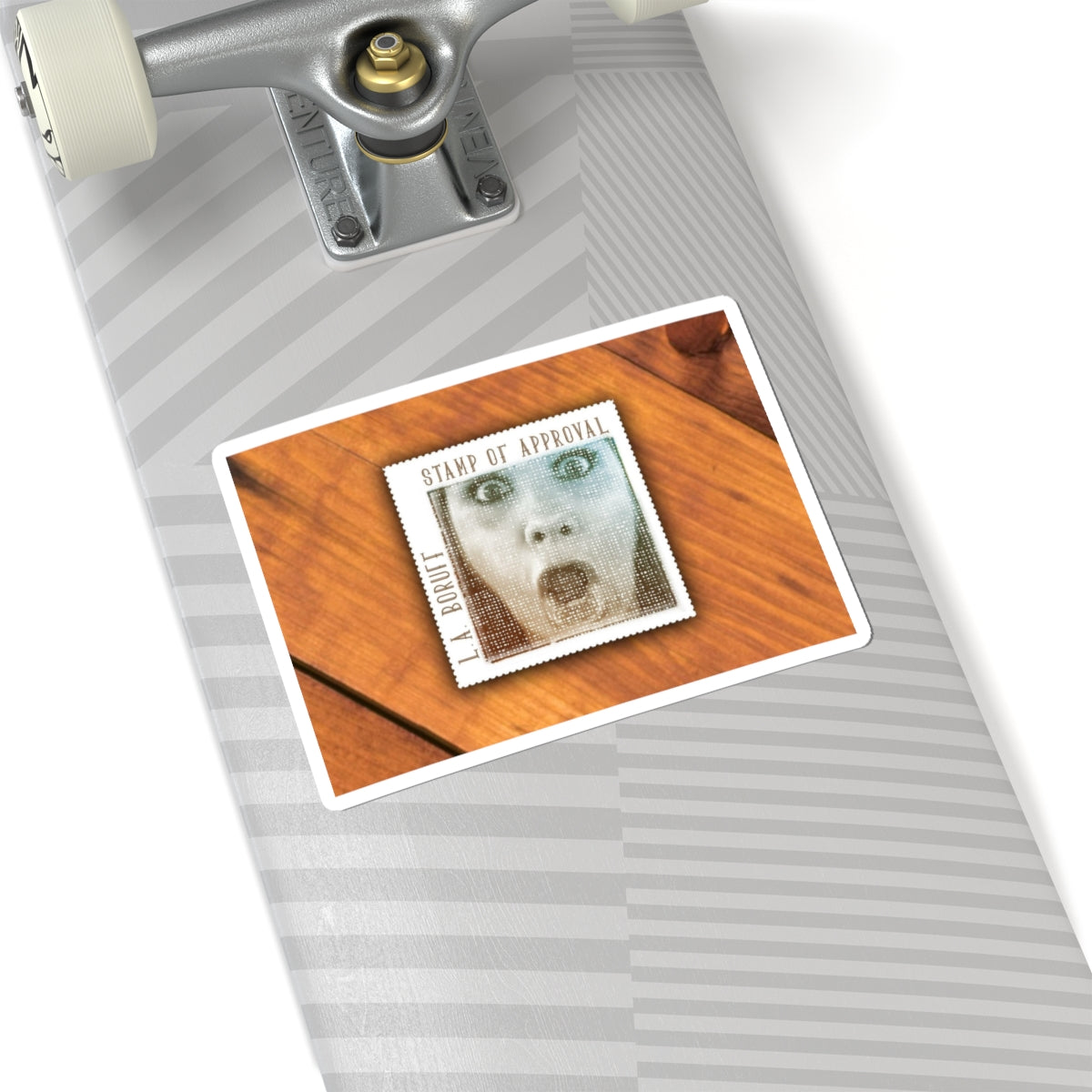 L.A. Boruff Stamp of Approval Kiss-Cut Stickers