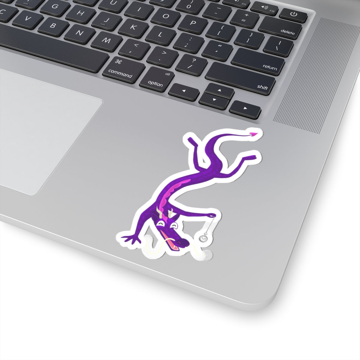 Dragon Fred Borrowed Time Primetime of LIfe L.A. Boruff Kiss-Cut Stickers
