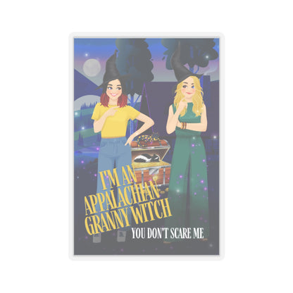 Wears Valley Witches Appalachian Granny Witch Next of Twin L.A. Boruff Lorraine Cooke Kiss-Cut Stickers