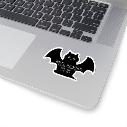 Beta Reader Kiss-Cut Stickers