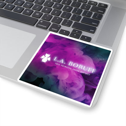 L.A. Boruff This Princess Saves Herself Kiss-Cut Stickers