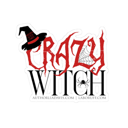 Crazy Witch Kiss-Cut Stickers