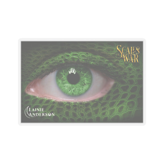 Scales of War Bloom in Blood Lainie Anderson L.A. Boruff Kiss-Cut Stickers