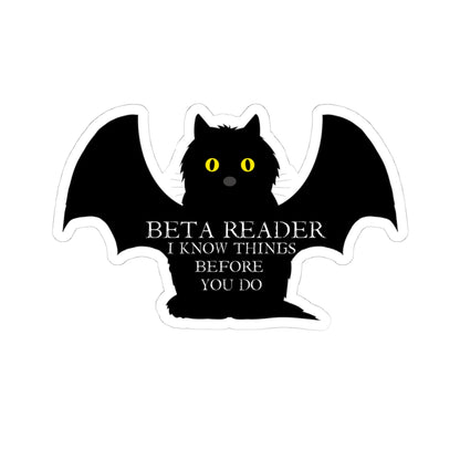 Beta Reader Kiss-Cut Stickers
