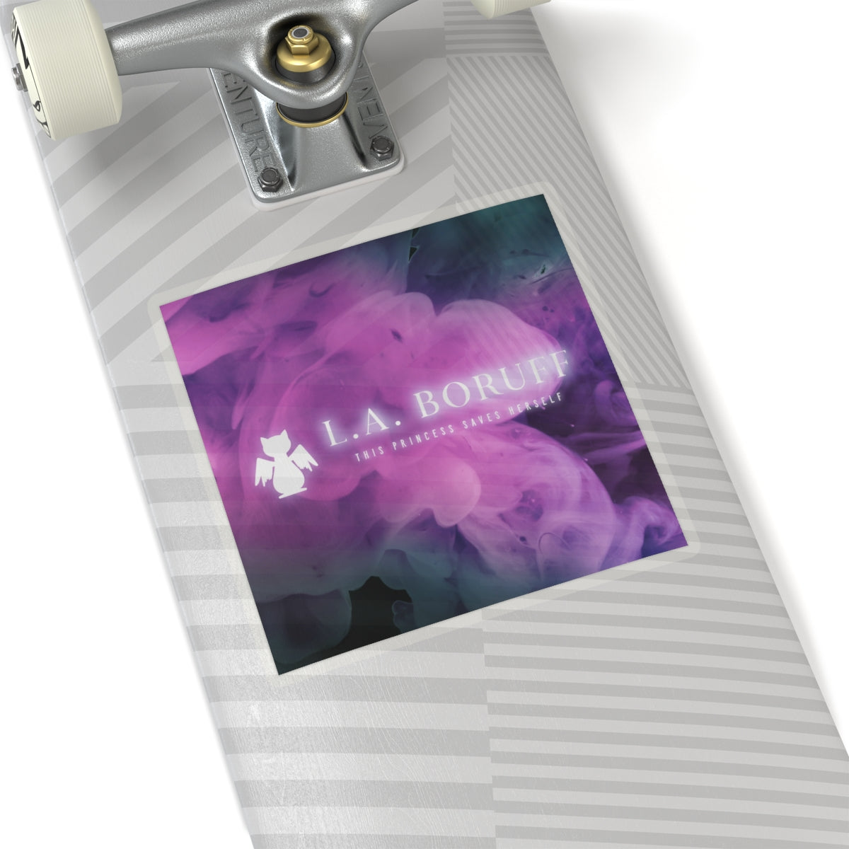L.A. Boruff This Princess Saves Herself Kiss-Cut Stickers