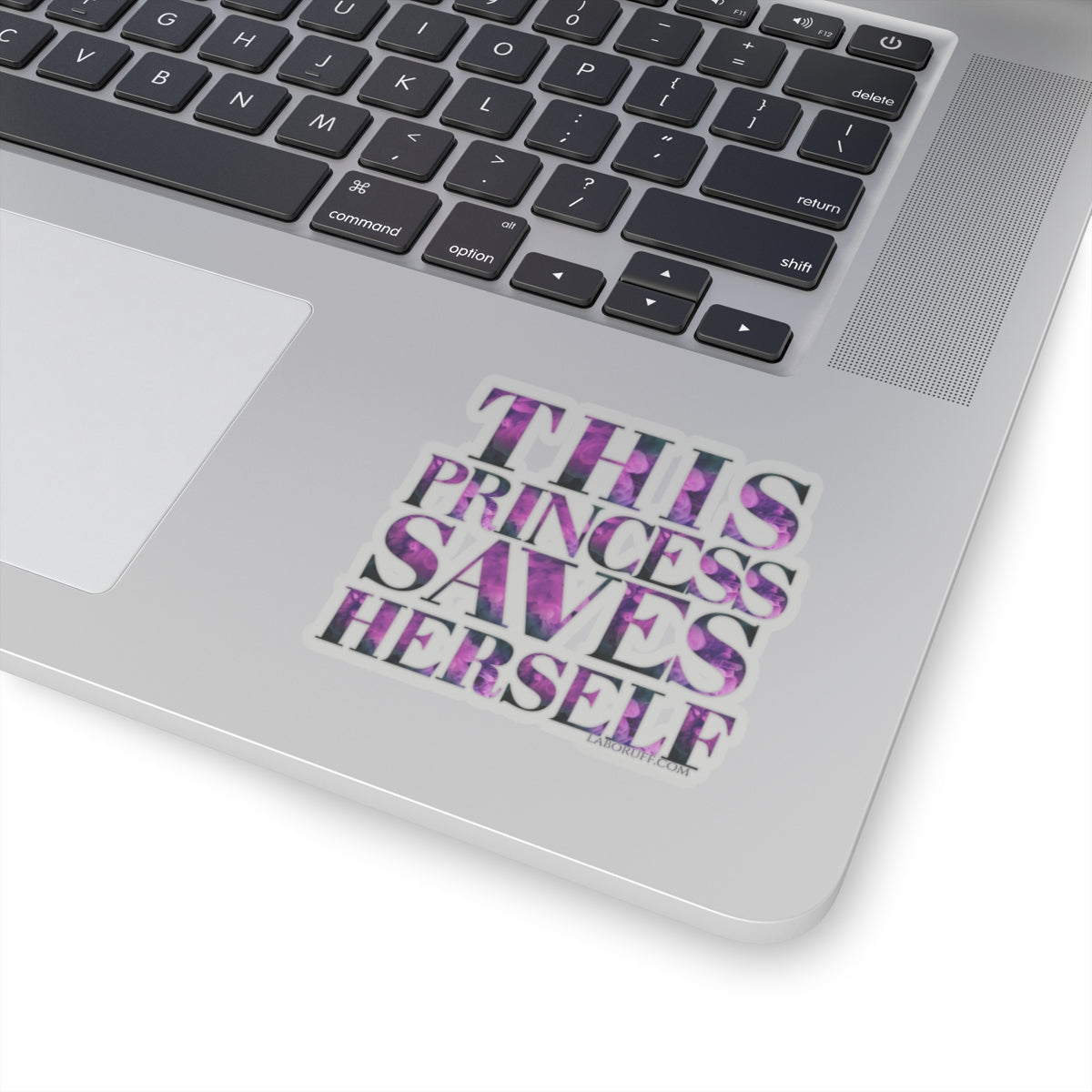This Princess Saves Herself LA Boruff Die-Cut Stickers