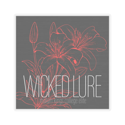 Wicked Lure Malum Kings College Elite Cora Masters Kiss-Cut Stickers