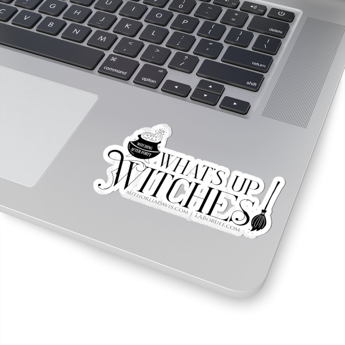 What's Up Witches? L.A. Boruff Lia Davis Kiss-Cut Stickers