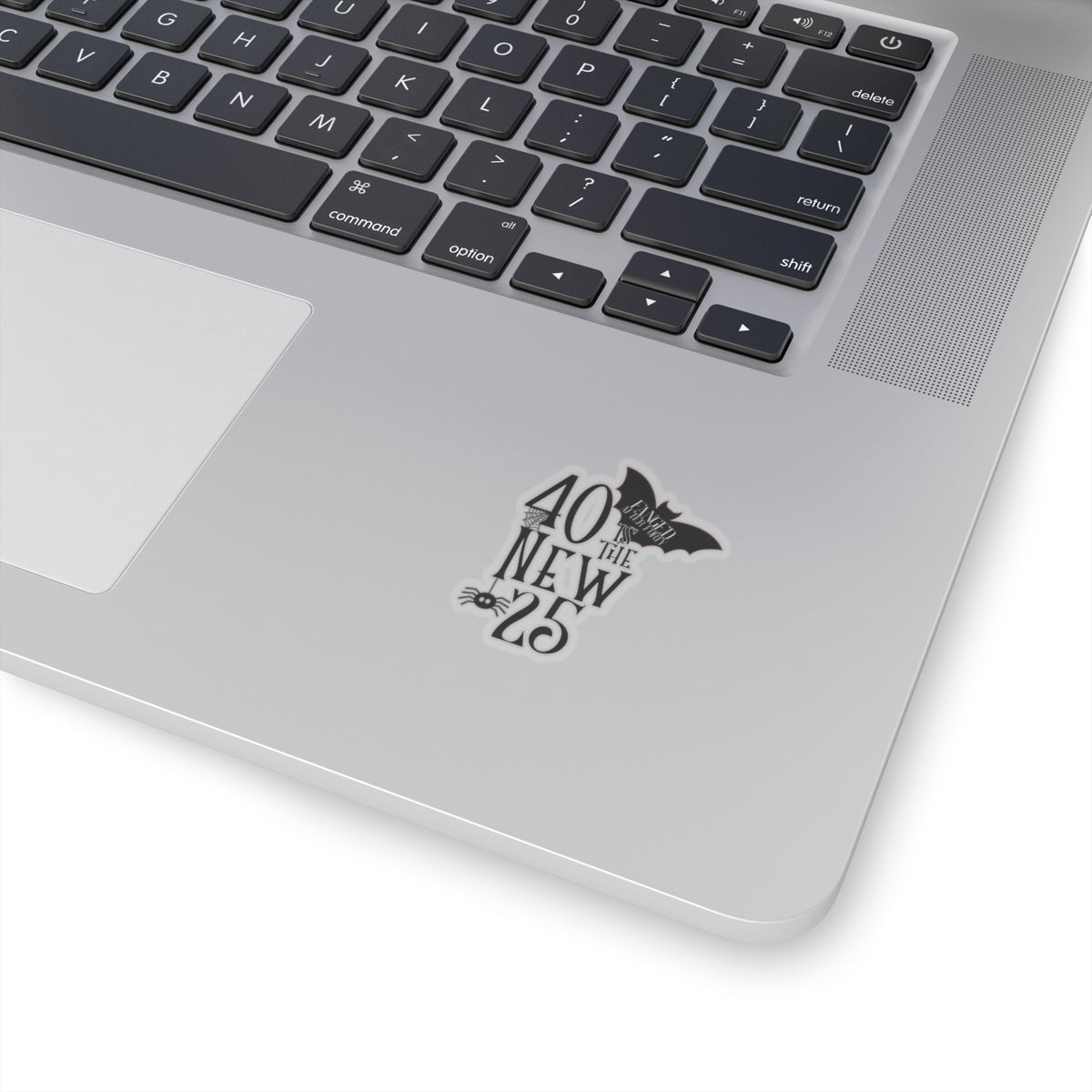 40 is the new 25 Fanged After Forty L.A. Boruff Lia Davis Kiss-Cut Stickers