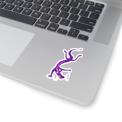 Dragon Fred Borrowed Time Primetime of LIfe L.A. Boruff Kiss-Cut Stickers