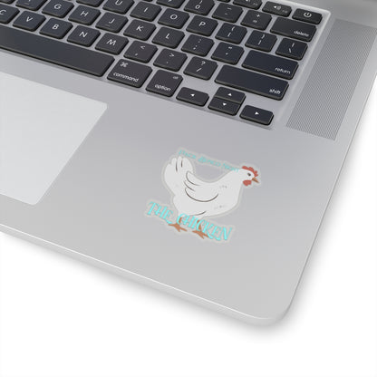 Pack Bunco Night Shifting Into Midlife The Chicken Kiss-Cut Stickers