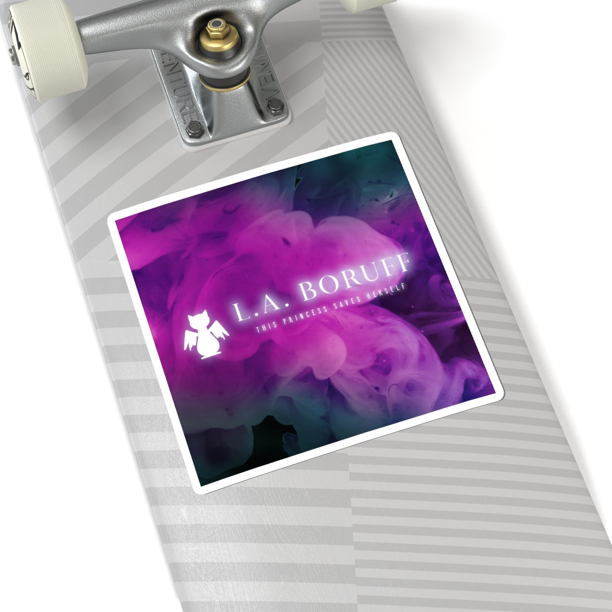 L.A. Boruff This Princess Saves Herself Kiss-Cut Stickers