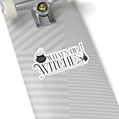 What's Up Witches? L.A. Boruff Lia Davis Kiss-Cut Stickers