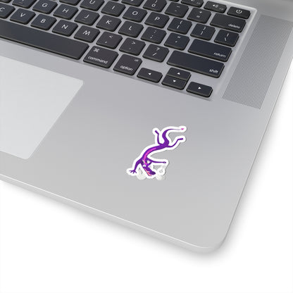 Dragon Fred Borrowed Time Primetime of LIfe L.A. Boruff Kiss-Cut Stickers