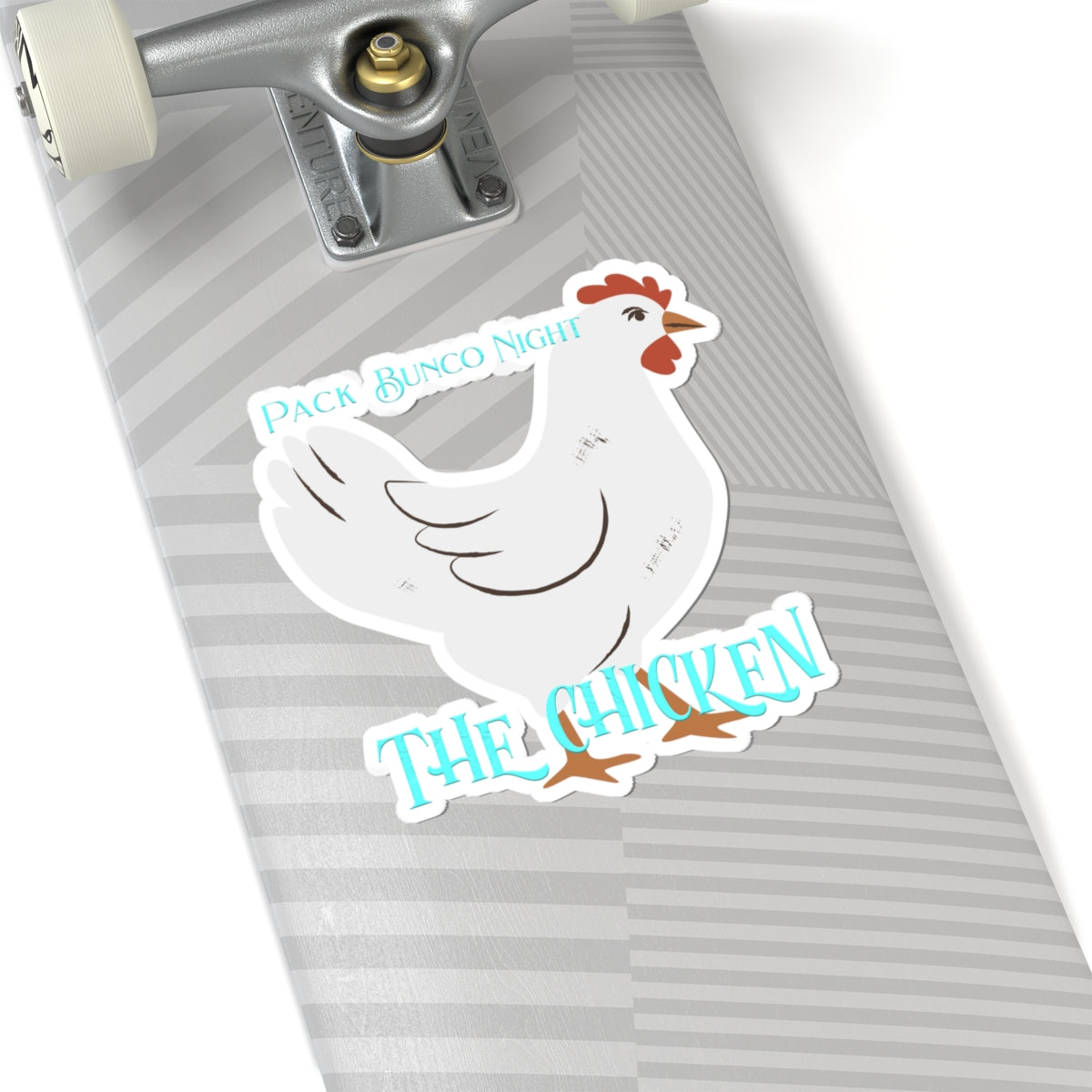 Pack Bunco Night Shifting Into Midlife The Chicken Kiss-Cut Stickers