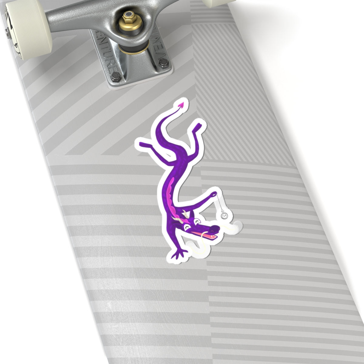 Dragon Fred Borrowed Time Primetime of LIfe L.A. Boruff Kiss-Cut Stickers