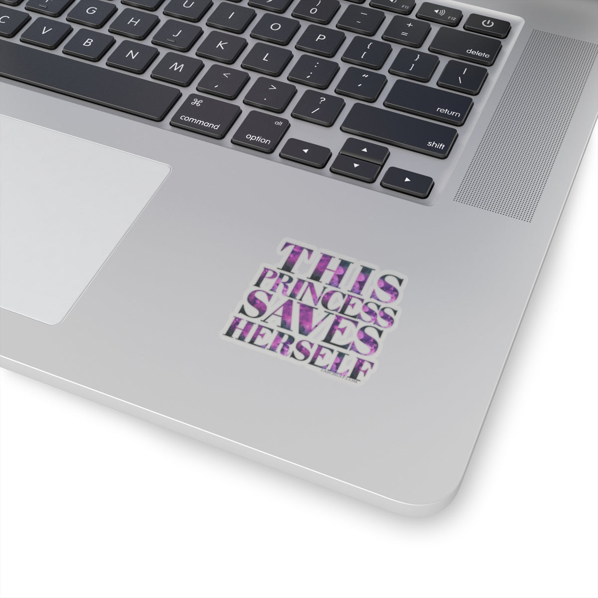This Princess Saves Herself LA Boruff Die-Cut Stickers