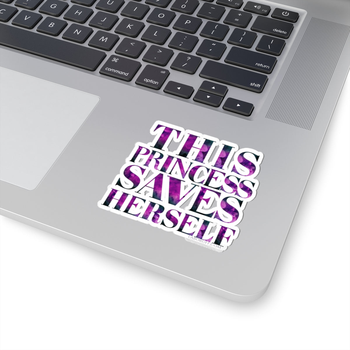 This Princess Saves Herself LA Boruff Die-Cut Stickers