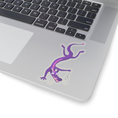 Dragon Fred Borrowed Time Primetime of LIfe L.A. Boruff Kiss-Cut Stickers