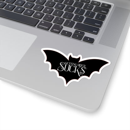 Get ting Older Sucks L.A. Boruff Lia Davis Fanged After Forty Kiss-Cut Stickers