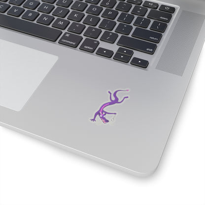 Dragon Fred Borrowed Time Primetime of LIfe L.A. Boruff Kiss-Cut Stickers