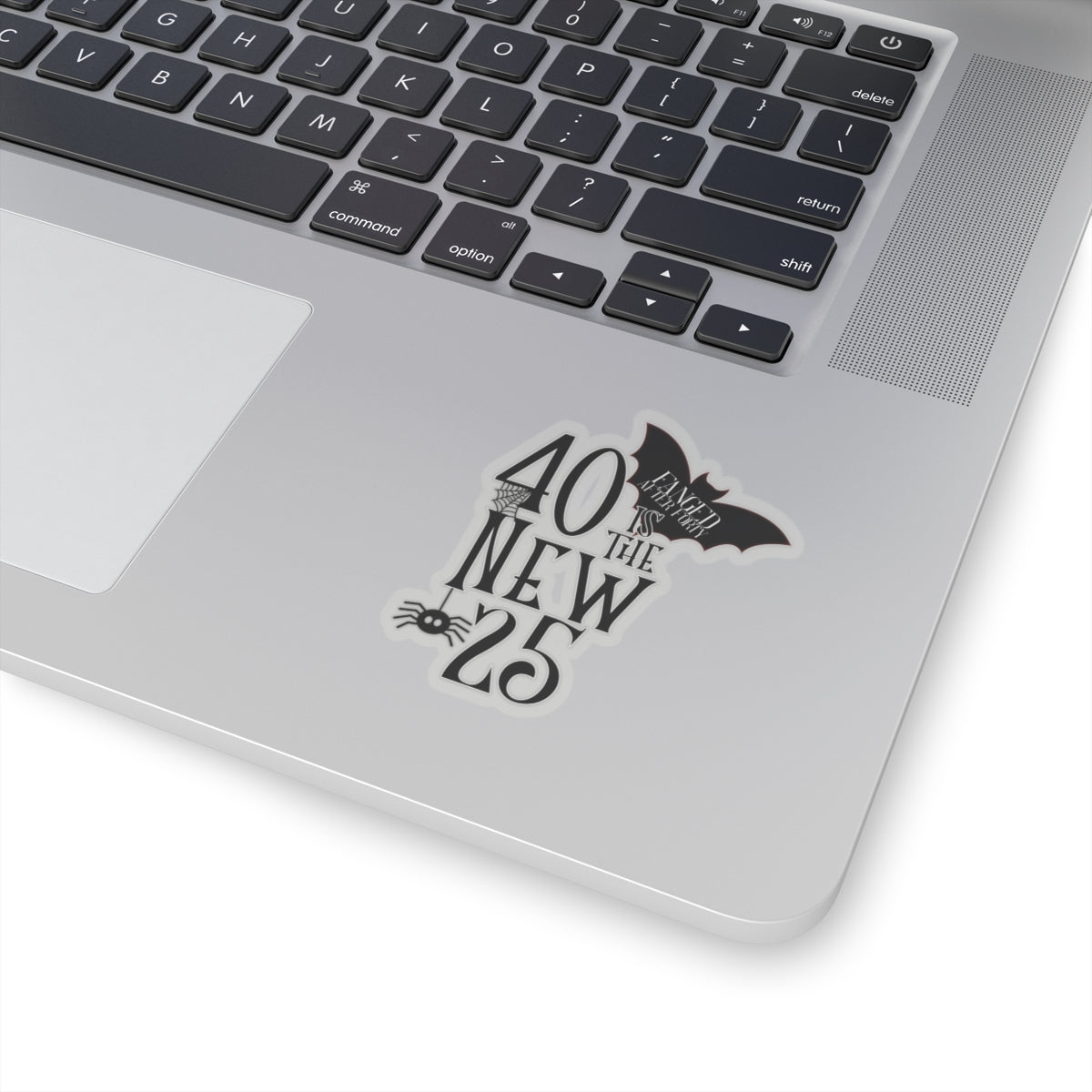 40 is the new 25 Fanged After Forty L.A. Boruff Lia Davis Kiss-Cut Stickers