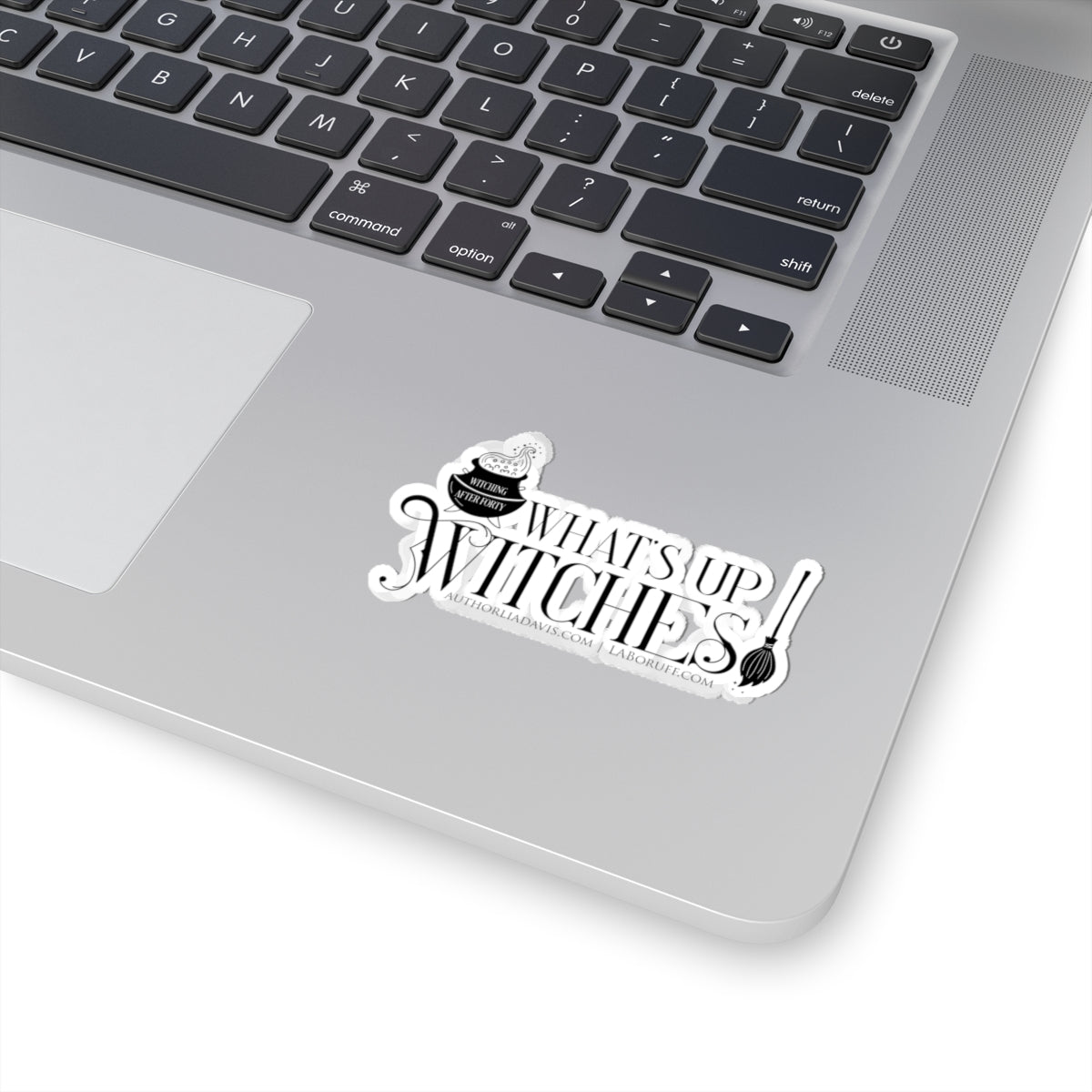 What's Up Witches? L.A. Boruff Lia Davis Kiss-Cut Stickers