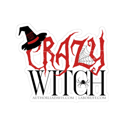 Crazy Witch Kiss-Cut Stickers