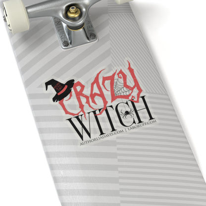 Crazy Witch Kiss-Cut Stickers