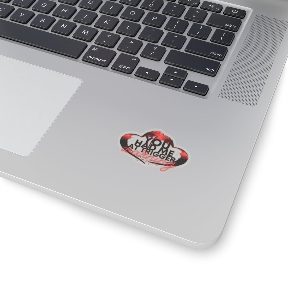 You Had Me At Trigger Warning Cora Masters Kiss-Cut Stickers
