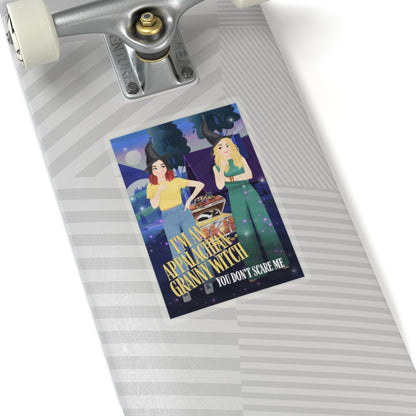 Wears Valley Witches Appalachian Granny Witch Next of Twin L.A. Boruff Lorraine Cooke Kiss-Cut Stickers