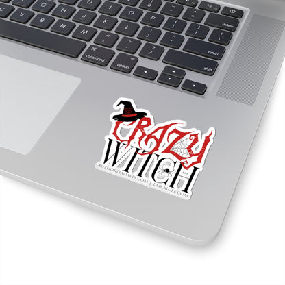 Crazy Witch Kiss-Cut Stickers