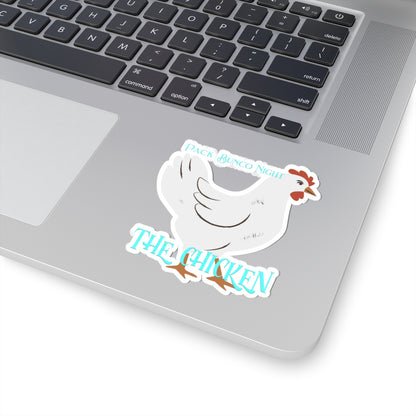 Pack Bunco Night Shifting Into Midlife The Chicken Kiss-Cut Stickers