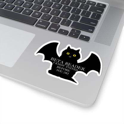 Beta Reader Kiss-Cut Stickers