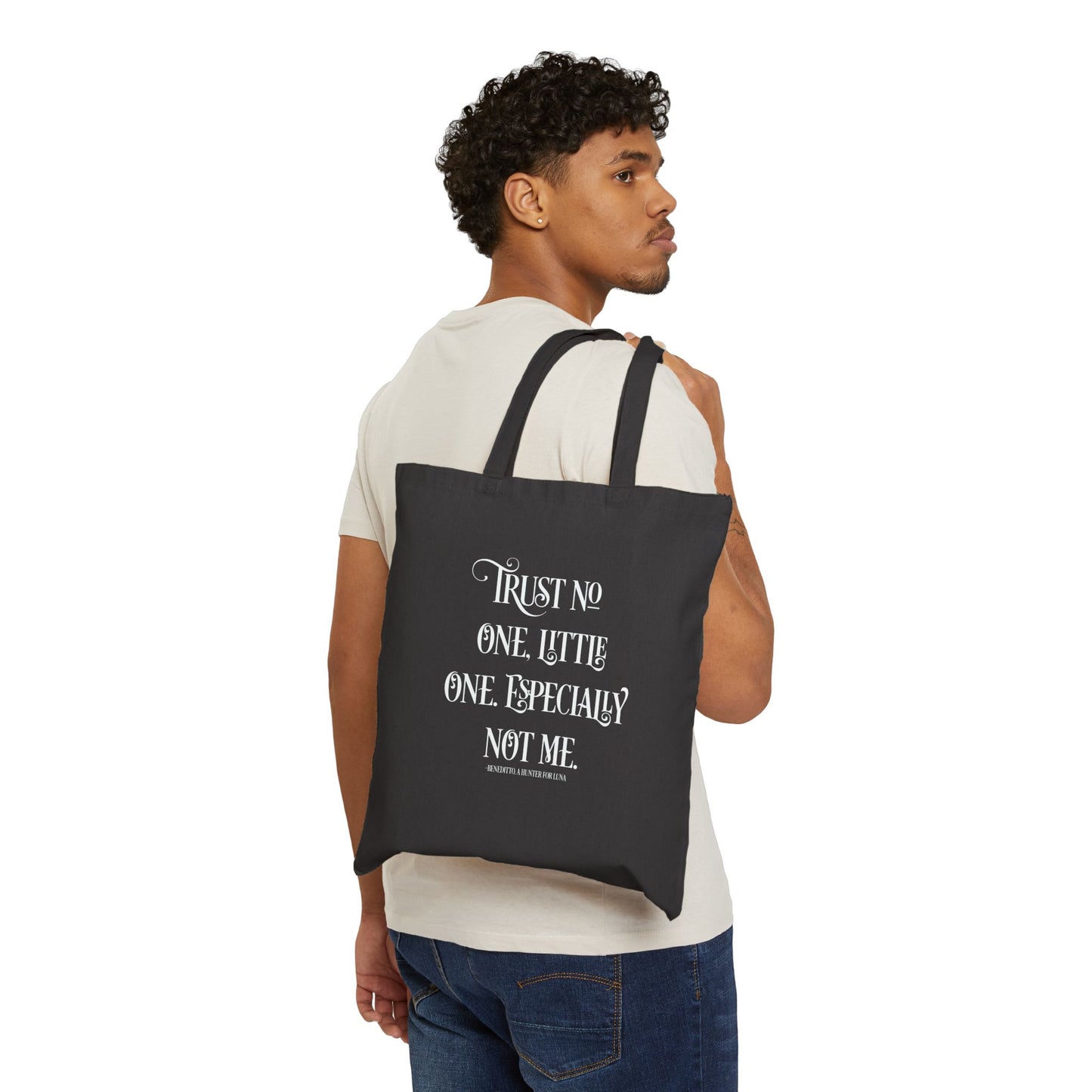 Copy of This Princess Saves Herself Cotton Canvas Tote Bag