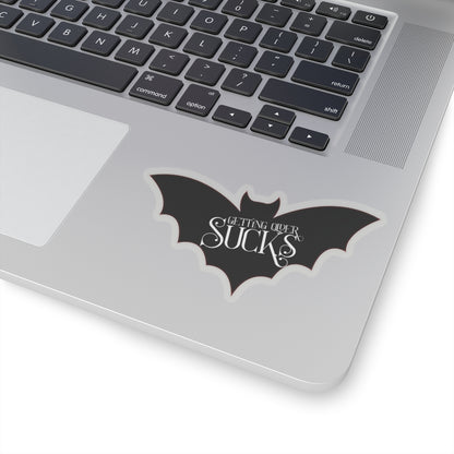 Get ting Older Sucks L.A. Boruff Lia Davis Fanged After Forty Kiss-Cut Stickers