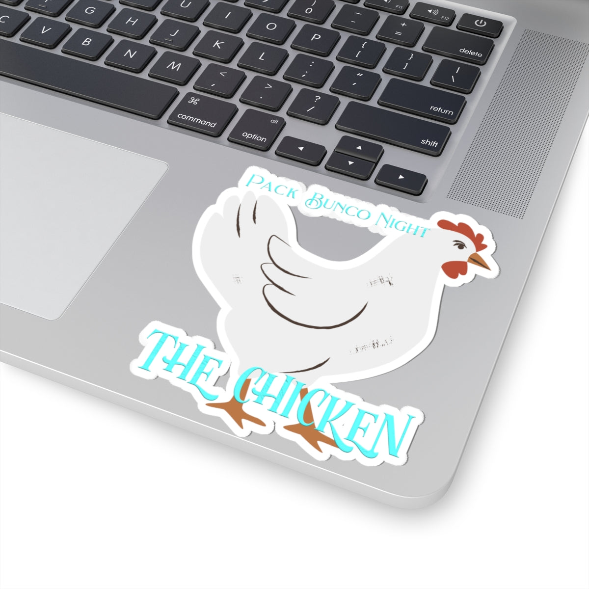 Pack Bunco Night Shifting Into Midlife The Chicken Kiss-Cut Stickers