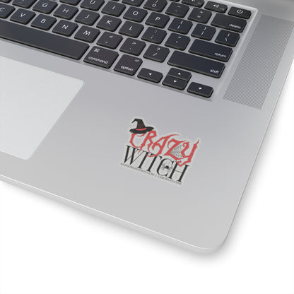 Crazy Witch Kiss-Cut Stickers