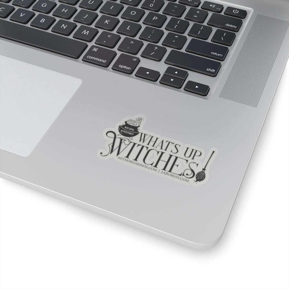 What's Up Witches? L.A. Boruff Lia Davis Kiss-Cut Stickers