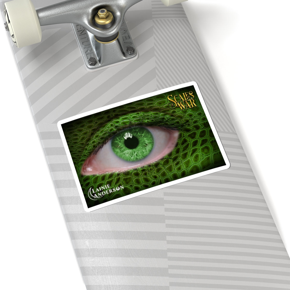 Scales of War Bloom in Blood Lainie Anderson L.A. Boruff Kiss-Cut Stickers