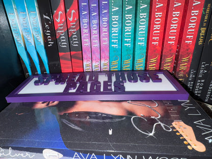 BOOK SIGNS!