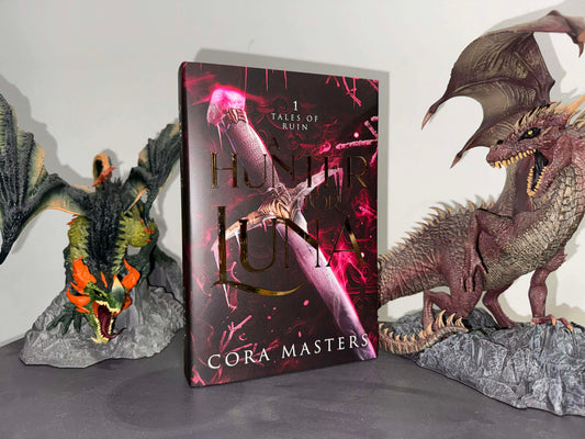 A Hunter For Luna Paperback Special Edition Full Color Signed by Cora Masters