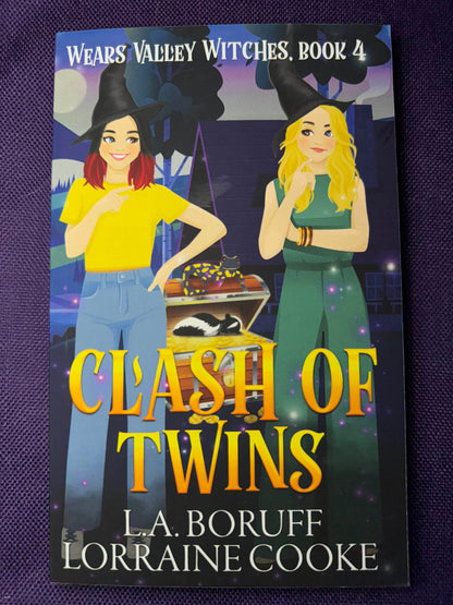 Clash of Twins: A Paranormal Cozy Mystery (Wears Valley Witches)