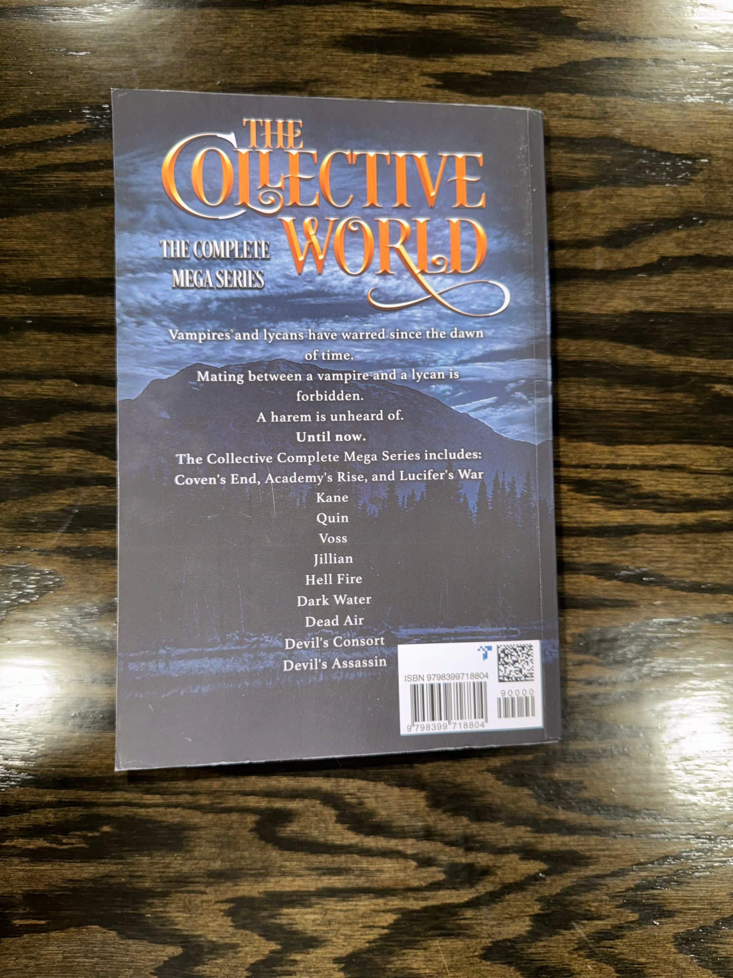 The Collective World signed paperback mega series signed with swag pack