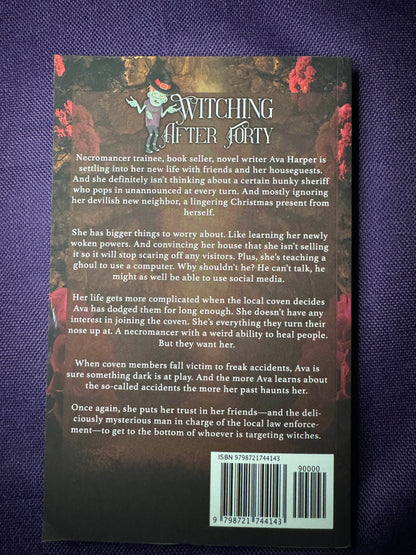 Witching After Forty Books 1-5 Signed by LA Boruff and Lia Davis with swag